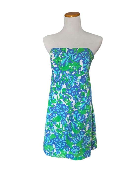 Lilly Pulitzer Dresses & Skirts - Lilly Pulitzer Franco Bee In Your Bonnet Strapless Dress
